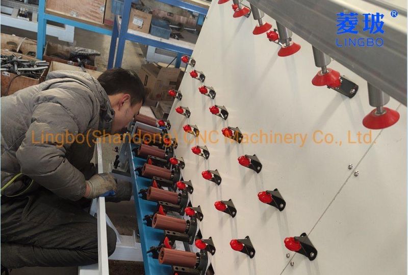 Automatic PLC Vertical Insulating Glass Making Machine