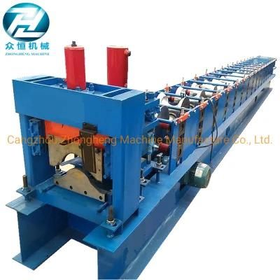 Glazed Metal Roof Ridge Cap Cold Roll Forming Machine Production Line