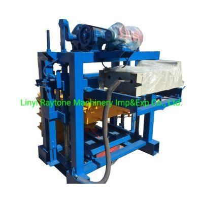 Qt40-2 Semi Automatic Fly Ash Brick Making Machine Price