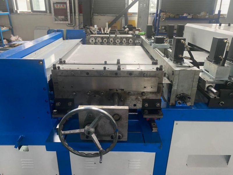 China Manufacture Square Air Duct Production Manufacture Auto Line 2 Making Machine