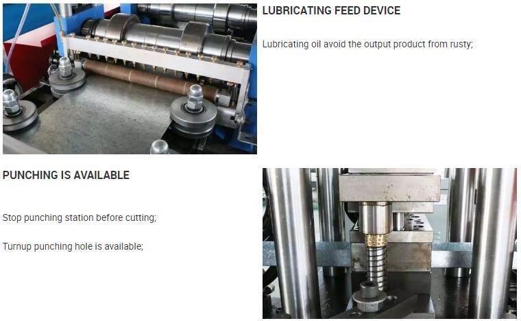 Good Price C Channel Metal Stud Roll Forming Machine Customized