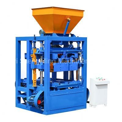 Semi Automatic Fly Ash Block Brick Making Machine