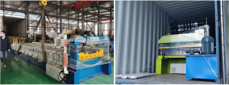 Color Steel Roofing Sheet Wave Making Machine Metal Steel Plate Corrugated Tile Roll Forming Machine