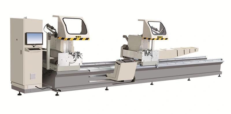 CNC Variable Angle Double Head Sliding Glass Window Cutting Machines