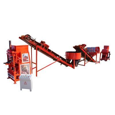 Cy2-10 Soil Compressed Earth Interlocking Stabilized Brick Block Making Machine