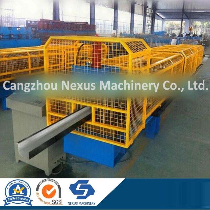 Hot Sale Half Rould Steel Gutter Machine Equipment Line