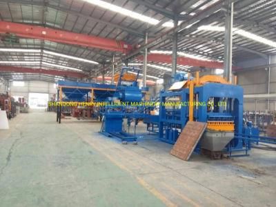 Qt10-15 Fully Automatic Hydraulic Concrete Block Making Machine, Construction Material Road Block Machine