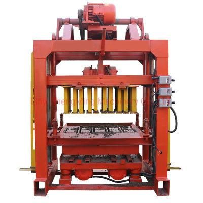 Manual Concrete Cement Flay Ash Hollow Block Machine Price