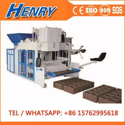 Qtm10-15 Full Automatic Mobile Block Making Machine Egg Layer Brick Machine