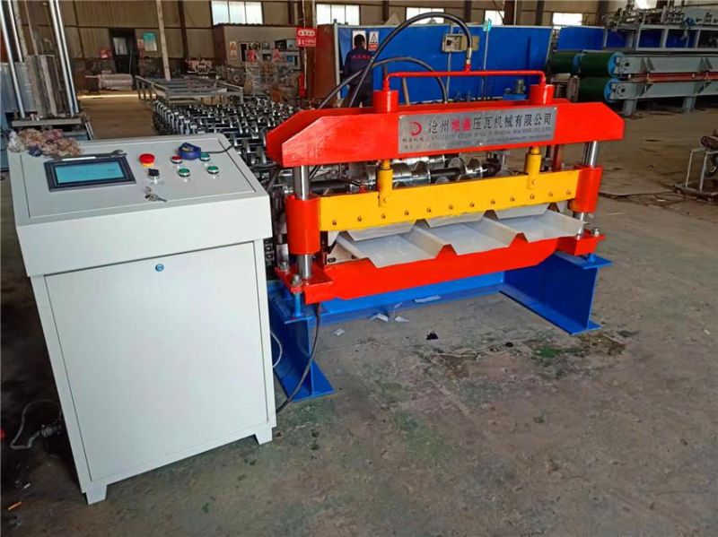 Iron Sheet Trapezoidal Ibr Profile Roofing Roll Forming Roof Tile Making Machine