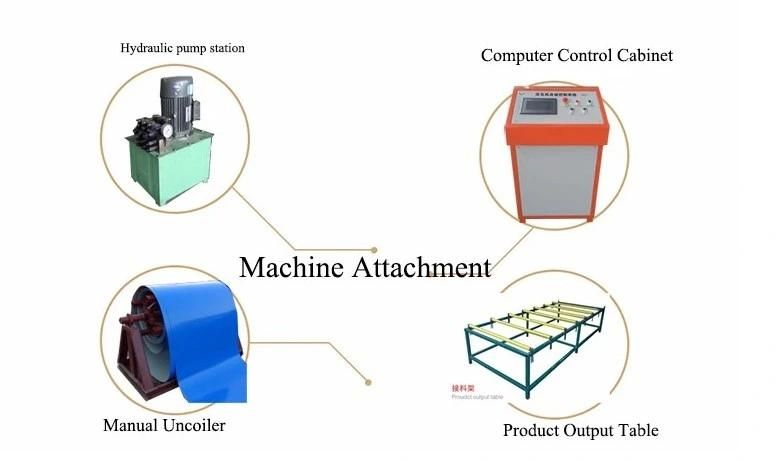 Export to Zambia Popular Type Door Frame Automatic Roll Forming Machine