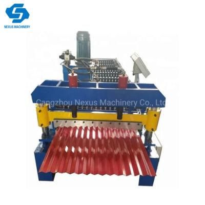 Color Steel Corrugated Roofing Sheets Making Machine for Iron Sheets