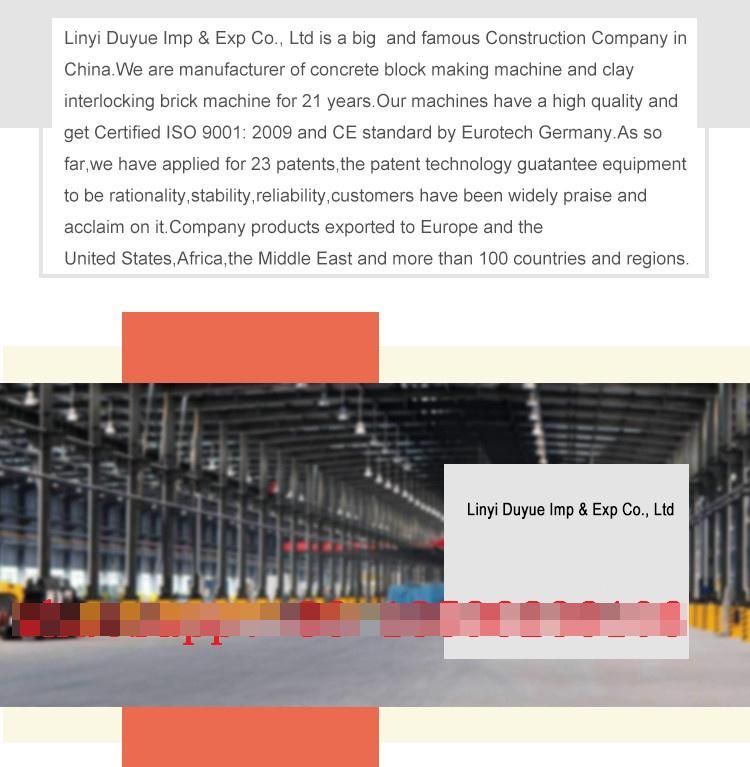 German Technology Qt6-15 Fully Automatic Block and Paving Brick Making Machine in China
