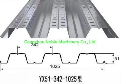 Metal Decking Roll Forming Machine