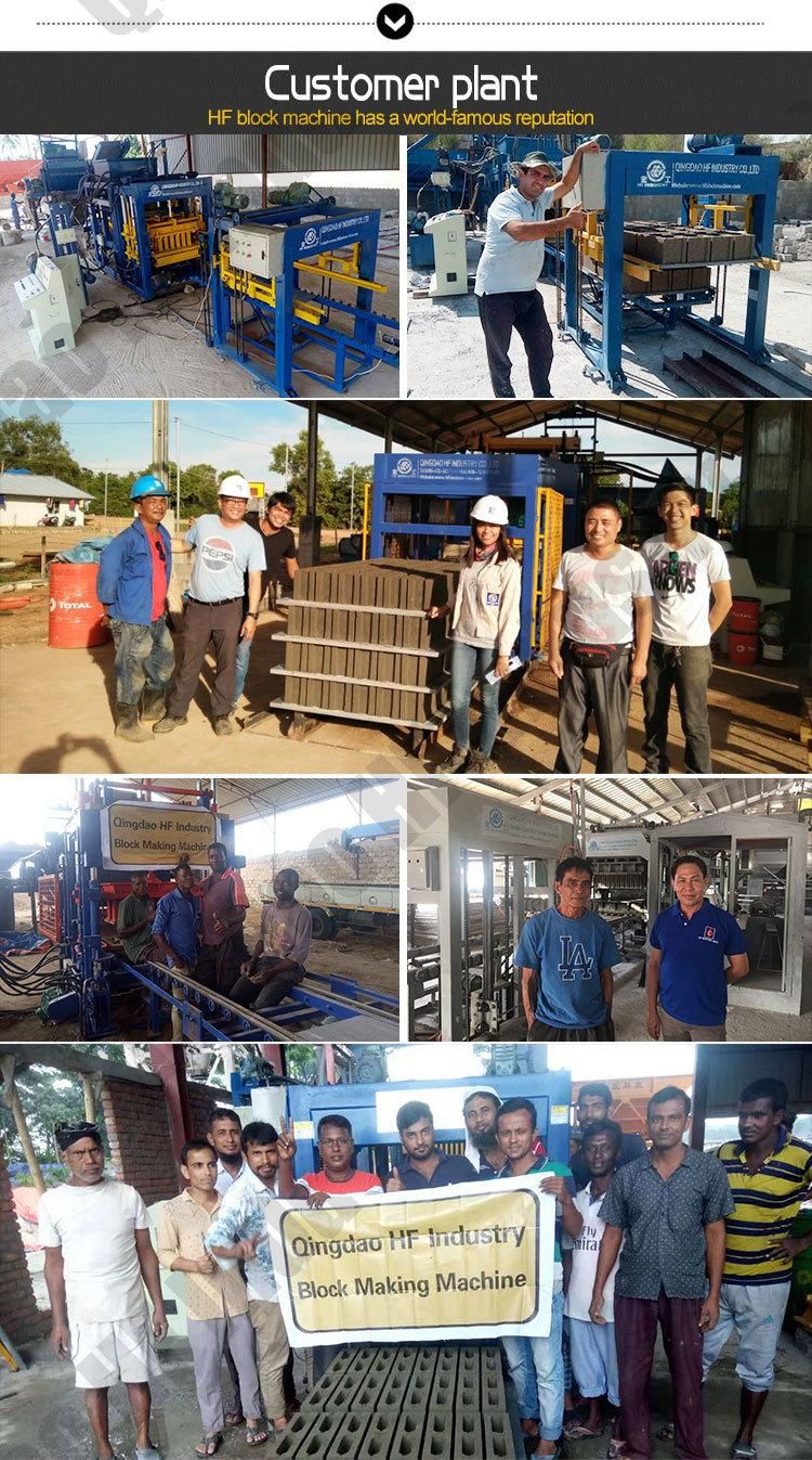 Qt15-15 Full Automatic Concrete Brick Making Machine Automatic Brick MachineBlock Machine