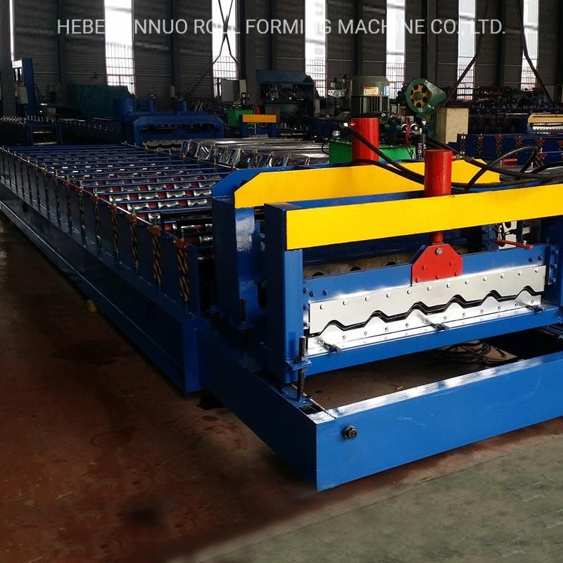 Xinnuo Glazed Tile Roll Forming Machine Machine Making Corrugated Steel Machine