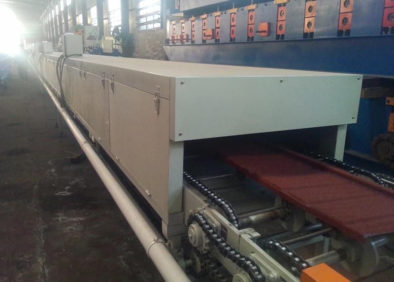 Sand Blasting Machine Stone Coated Steel Tile Machine