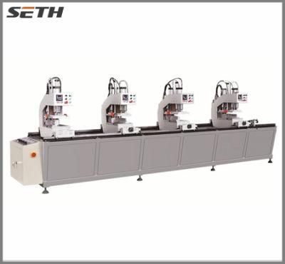 UPVC Window Making Machine Four Head Welding Machine for PVC UPVC Window Door Profile