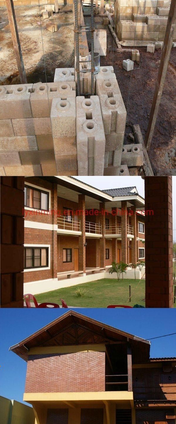 Xm2-10 Full Automatic Clay Soil Lego Interlocking Brick Making Machine with High Capacity
