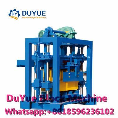 Duyueqt4-20 Hydraulic Brick Making Machine, Block Machine/Machinery, Equipment for Cement Block
