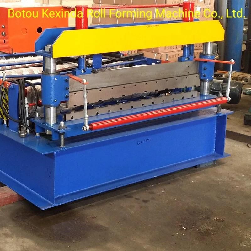 C10 Russia Metal Roofing Sheet Roll Forming Machine