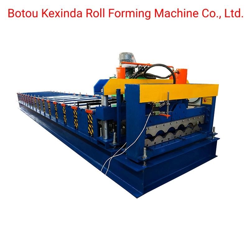 Kexinda 830 Glazed Tile Metal Roll Forming Machine