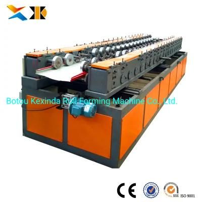 Galvanized Steel Metal Garage Sheet Roll Forming Machine with Embossing