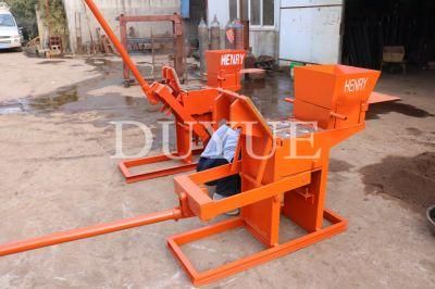 Qmr2-40 Block Making Machine Hollow Clay Brick Making Machine in Uganda for Sale