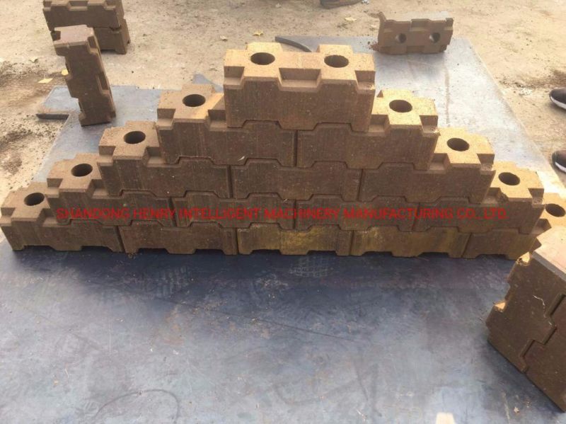 High Pressure Popular Hydraulic Brick Making Machine Hr10-10 Soil Clay and Concrete Interlocking Brick Machine