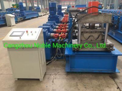 Low Price Two Wave Highway Guardrail Roll Forming Machine with Fast Work Speed Machine