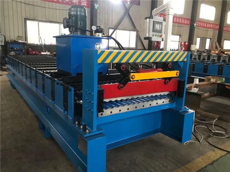 Corrugated Roof Tile Sheet Making Roll Forming Machine