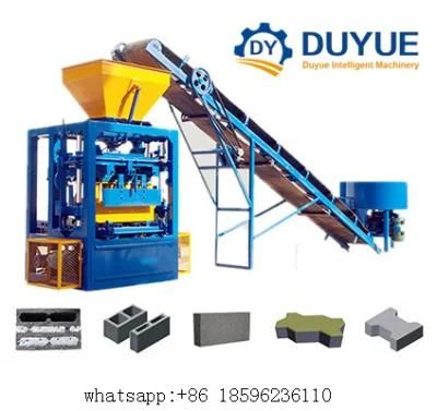Best Quality Qt4-24 Simple Block Making Machine in Africa