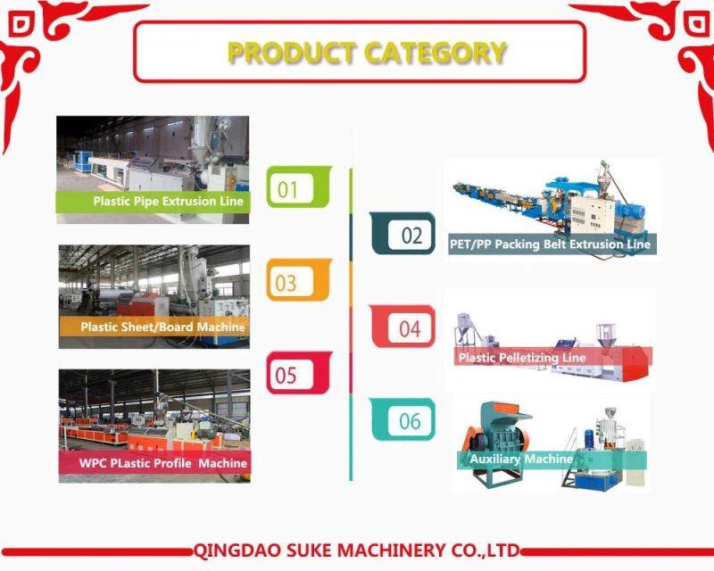 WPC Wood Plastic Wall Board Extrusion Machine Line