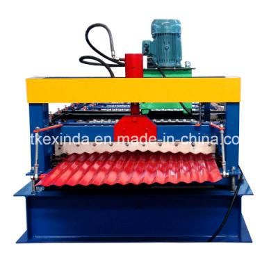 Kexinda Corrugated Galvanized Roofing Roll Forming Machinery Lifetime Repair Guarantee