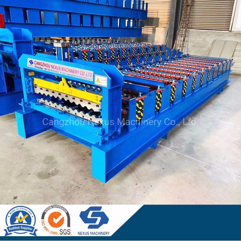 Yx35-125-750 Roof and Wall Panel Roll Forming Machine From Nexus Machinery Factory
