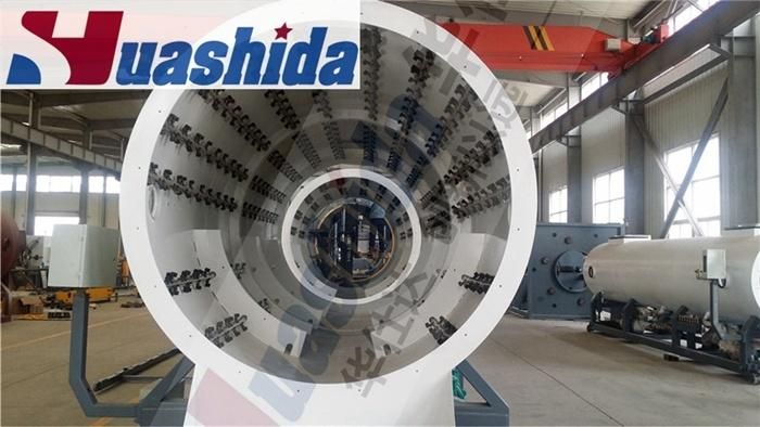 Plastic HDPE Thin Wall Casing Case Shell Jacket Pipe Making Machine 110-2000mm