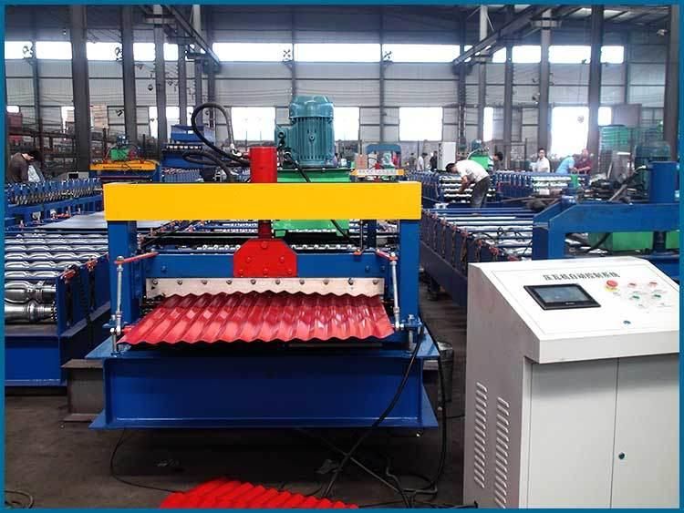 Corrugated Roofing Tile Sheet Making Machine