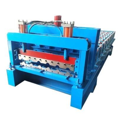 Glazed Tile Aluminium Roofing Panel Making Roll Forming Machine