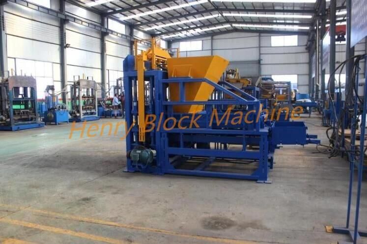 Qt6-15 High Quality Fully Automatic Hydraulic Concrete Hollow Block Machine Cement Paver Machine Curbstone Making machine Line