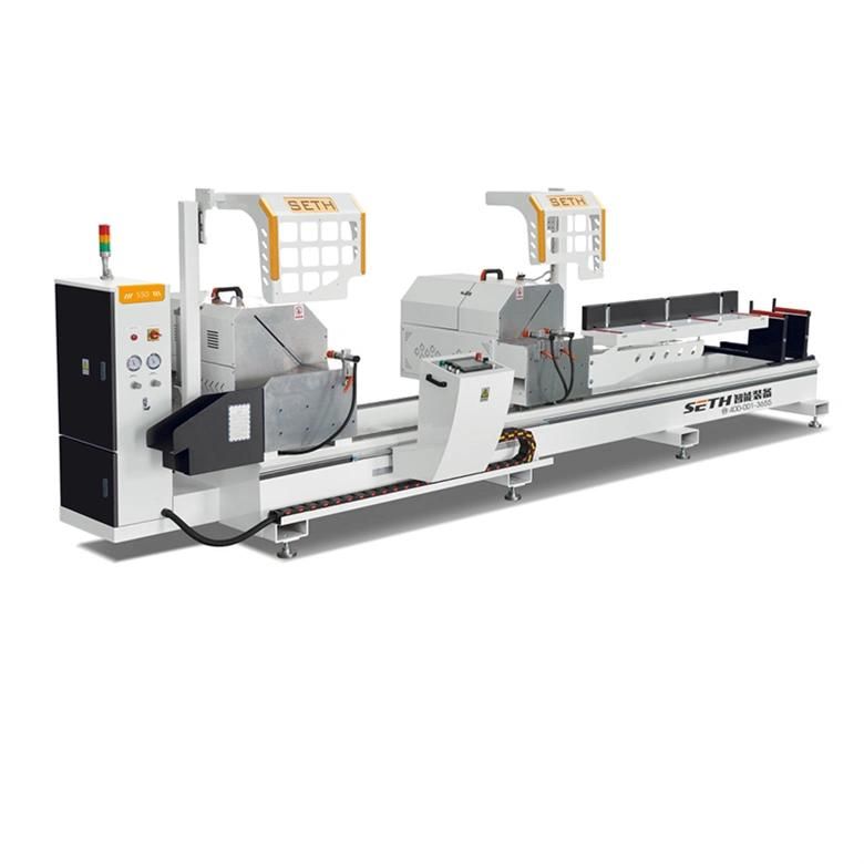 Double Head Cutting Saw PVC Door and Window Machinery