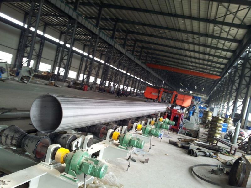 Large Diameter Stainless Steel Welded Tube Mill Pipe Production Line