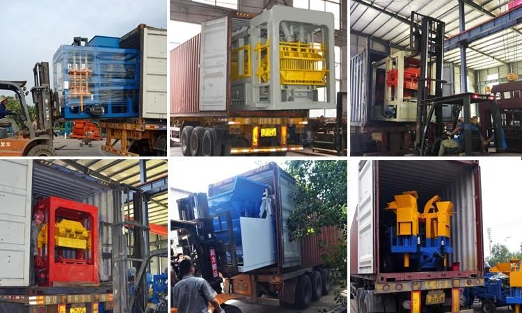 Automatic Cement Brick Machine Paving Concrete Brick Machine for Sale