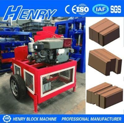 Soil Brick Making Machine Hr1-20 Eco Interlocking Brick Making Machine