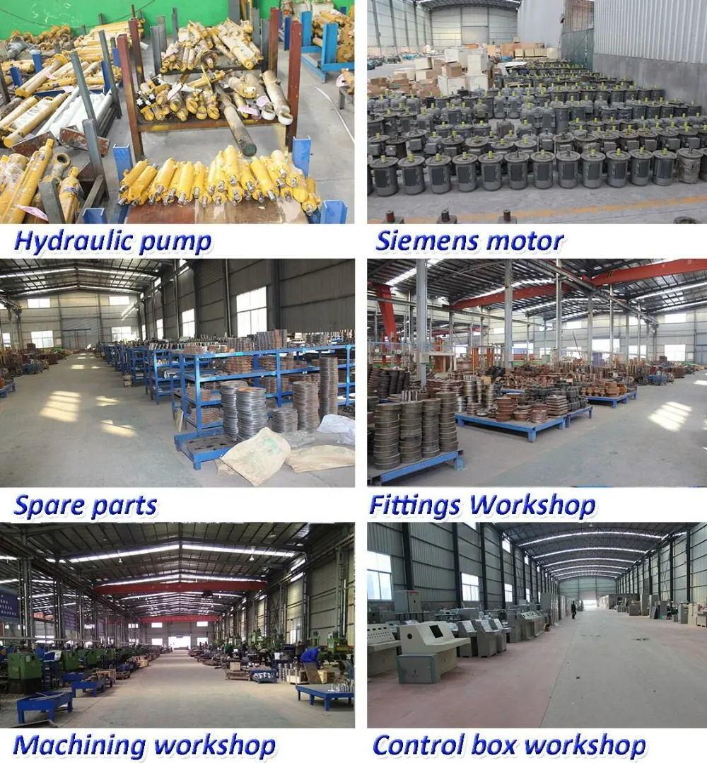 Qt4-18 Vibrating Hydraulic Press Concrete Paver Mould Cement Brick Making Machine