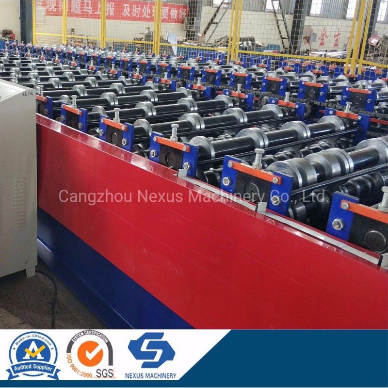 TM20&Modern Profile Roof Sheet Roll Forming Machine Export to Canada