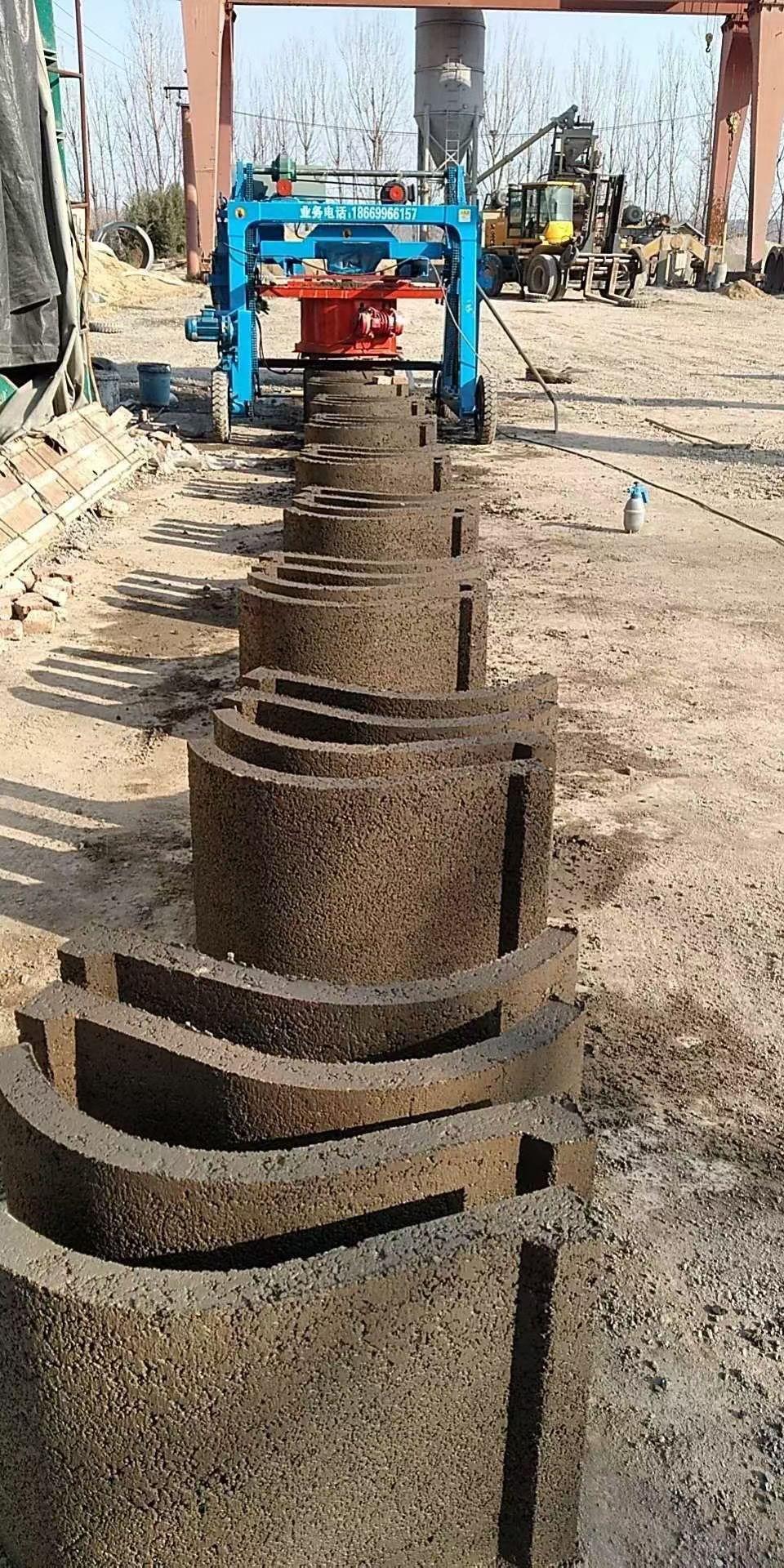 Hx-100 Mobile Culvert Making Machine