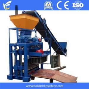 Manual Qt40c-1 Concrete Hollow Solid and Paver Block Making Machine