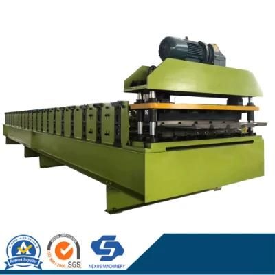 Factory Customized PPGI/PPGL Galvanized Steel Tile Metal Sheet Iron Roof Panel Color Steel Roll Forming Machine Price with SGS