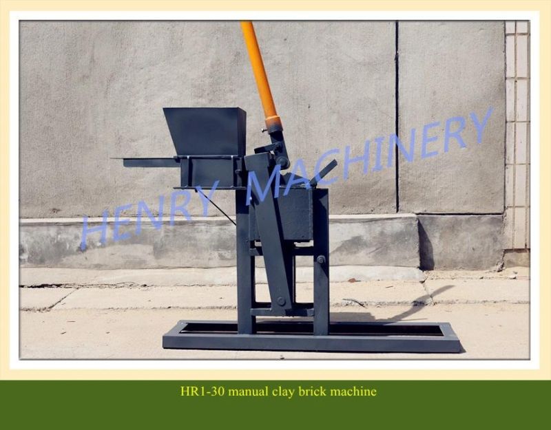 Hr1-30 Manual Soil Brick Making Machine
