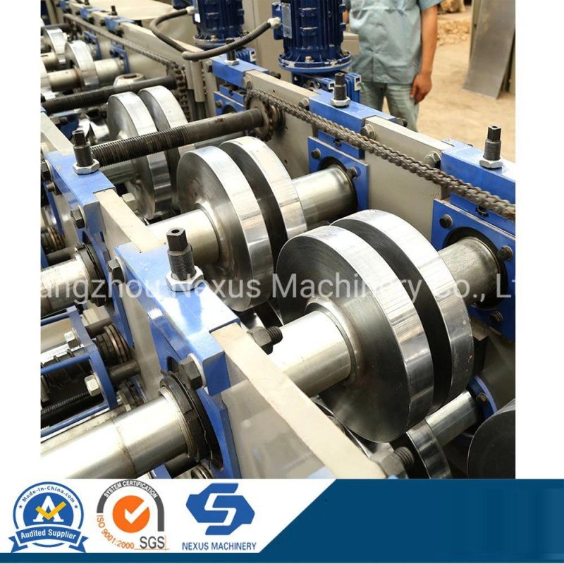 Automatic Change Size C Purlin Roll Forming Machine C100-300 Light Steel Frame Roll Forming Machine